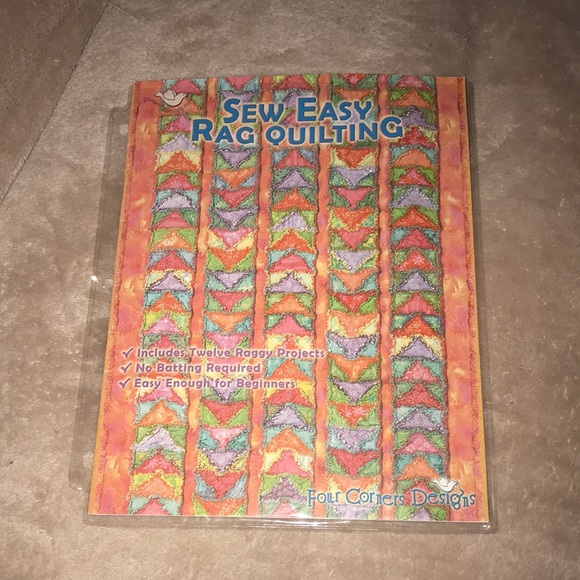 Sew Easy Rag Quilting 2002 four corners designs in plastic sleeve 💕 - Picture 4 of 4